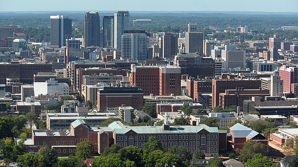 Image: Birmingham cityscape view 2010