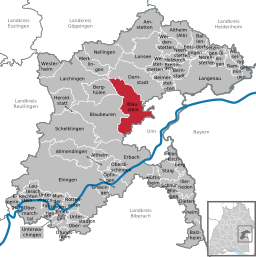 Blaustein i Alb-Donau-Kreis
