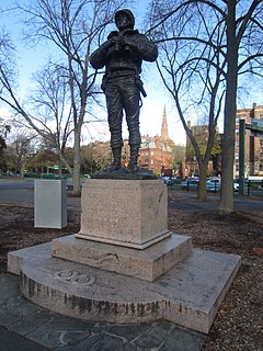 Statue of George S. Patton (Boston) Statue in Boston, Massachusetts, U.S.