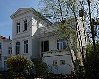 Bremen: Das Haus Paula Beckers in der Schwachhauser Chaussee 23 (heute Schwachhauser Heerstraße); ihr Domizil von 1888 bis 1899