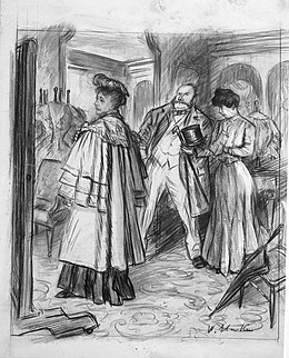 'My dear,' he instructed her patiently under the girl's approving eyes, 'you will find it always pays to get the best', Brooklyn Museum.