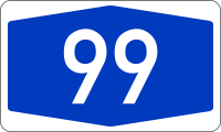 Bundesautobahn 99 numéro.svg