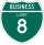 Interstate 8 Business -merkki