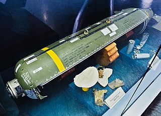 CBU-87 cluster bomb used in NATO aggression on Yugoslavia – bomb expired for 2 years