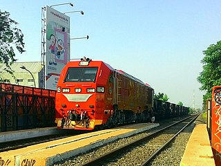 INKA CC300 Diesel hydraulic locomotive built by PT INKA