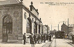BELFORT - Gare du Chemin de fer d’intérêt local