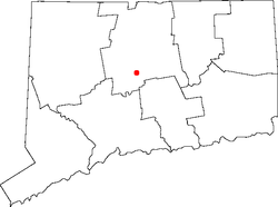 Location within the state of Connecticut