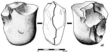 Canto tallado bifacial Tipo 2.6