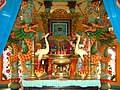 ミトーのカオダイ教寺院の祭壇