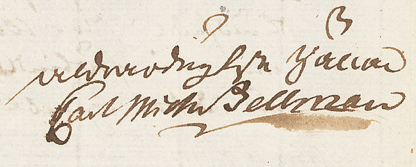 Bellman's signature