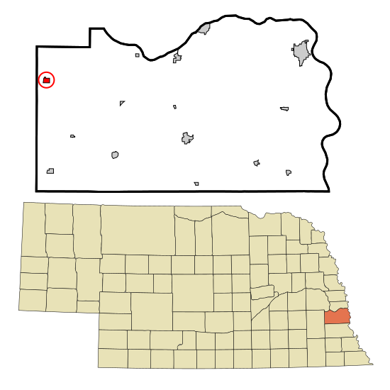File:Cass County Nebraska Incorporated and Unincorporated areas Greenwood Highlighted.svg