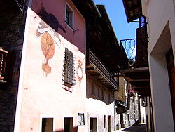 Skyline of Casteldelfino