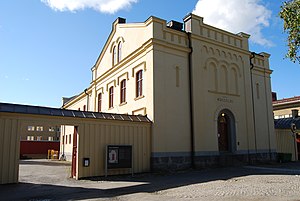 Gamla fängelset sett från Storgatan.