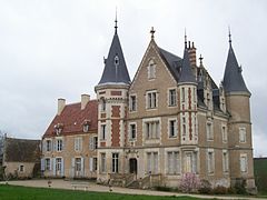 Le château vue de face.