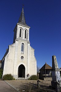 Die Kirche Saint-Avit