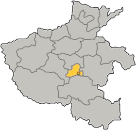 Localisation de Luohe