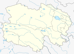 Mapa lokalizacyjna Qinghai