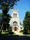 The Hellenic Orthodox Church of the Annunciation, at the corner of Delaware Avenue and West Utica Street, took ownership of the former '''North Presbyterian Church''' very quickly after that congregation's move to the suburb of Williamsville — in fact, the first Greek Orthodox Mass in the building took place on Sunday, December 28th, 1952, just after the conclusion of the final Presbyterian service there!