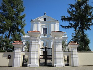 Ciechanowiec - kościół pw.Trójcy Przenajświętszej.JPG