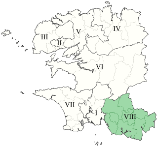 <span class="mw-page-title-main">Finistère's 8th constituency</span> Constituency of the National Assembly of France