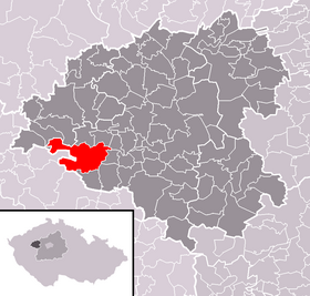 Locatie van Čistá