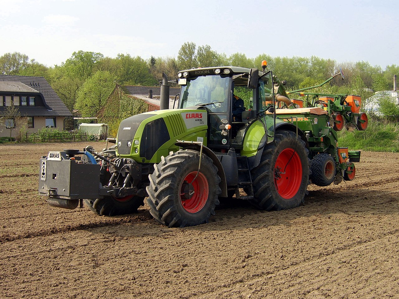 Claas AXION 810, 2017, Neuenkirchen-Vörden, Deutschland