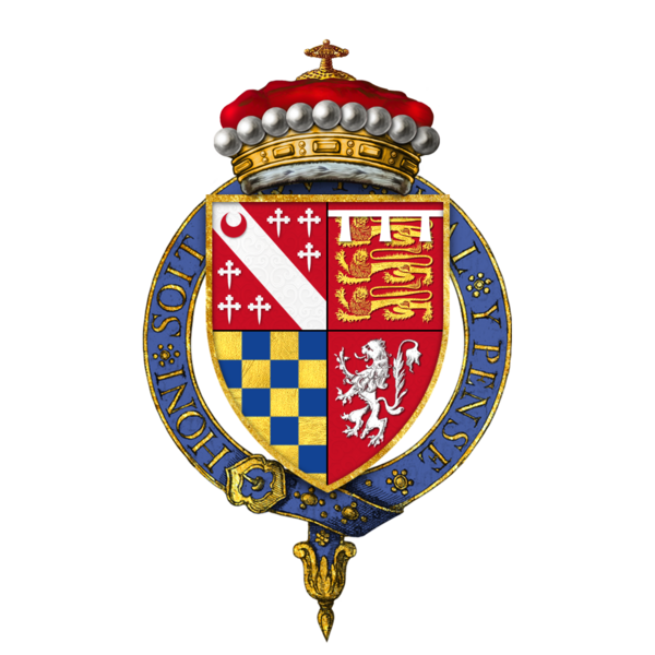 File:Coat of arms Sir Thomas Howard, 3rd Viscount Howard of Bindon, KG.png