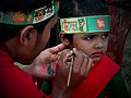 Colorful Expressions of National Pride - Face Painting on Bangladesh's Victory Day