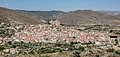 * Nomination Church and castle of Cornago emerging over the town, La Rioja, Spain --Poco a poco 14:59, 18 October 2021 (UTC) * Promotion Pink CAs (see the note). Also, please add more sharpness. --Halavar 15:07, 18 October 2021 (UTC)  New version uploaded still I believe that this critique is being at a very high level --Poco a poco 16:32, 18 October 2021 (UTC)  Support Good quality now. --Halavar 19:10, 18 October 2021 (UTC)