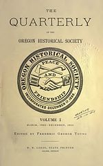 Thumbnail for Bibliography of Oregon history