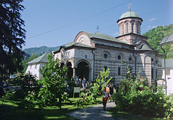 kostel v klášteře Cozia