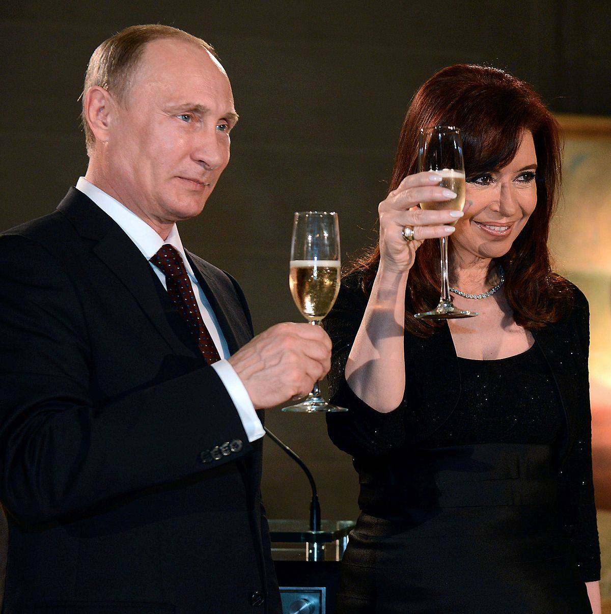 Кристина Киршнер и Путин