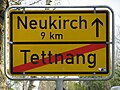 Tettnang Neukirch 9 km ↑