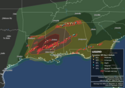 December 16–17, 2019 tornado outbreak warnings and reports.png