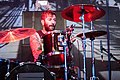 Alex Salinger (Drums) of australian Hardcore group Deez Nuts performing at Wacken Open Air (2016), Wacken, Wacken (DEU) /// leokr.de for Wikimedia Commons