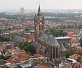 Oude Kerk er elsta kirkja borgarinnar