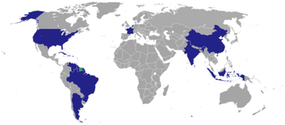 Map of diplomatic missions in Suriname Diplomatic missions in Suriname.png