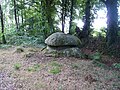 Guidel : le dolmen de Lesvariel, vue d'ensemble 1.