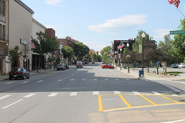 View of downtown Waterville (2014)