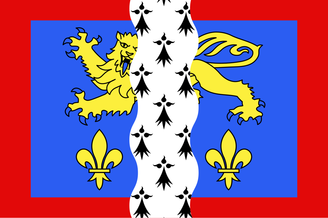 File:Drapeau fr département Mayenne.svg