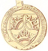 Sigelo de Margareta, uzo attestita de 1390–1393