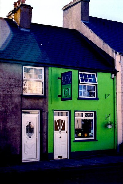 File:Dunfanaghy - Colorful shop in town centre - geograph.org.uk - 1326787.jpg