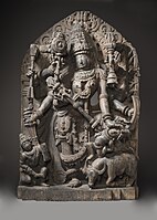 Durga Slaying the Buffalo Demon LACMA M.70.1.1 (1 of 7).jpg