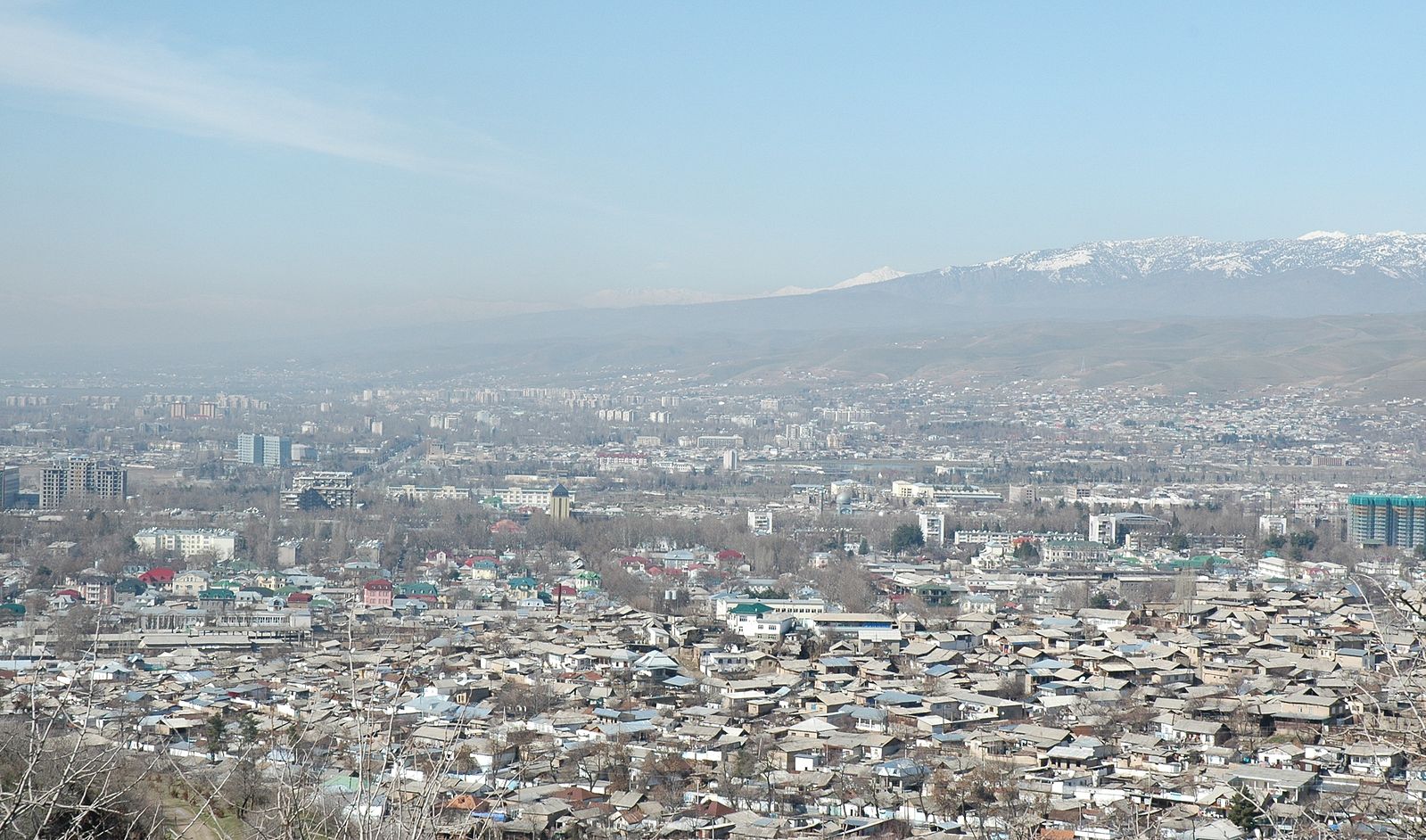Панорама Душанбе