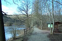 Werratal-Radweg bei Ebenau