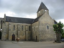 Aubigné-sur-Layon'daki kilise