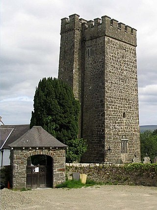 <span class="mw-page-title-main">Llanwenog</span> Village and community in Ceredigion, Wales