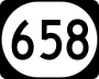 Kentucky Route 658 marker