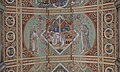 This is one of the 12 panels of the ceiling in the nave of Ely Cathedral