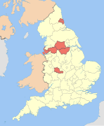 English metropolitan counties 2009